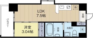 桜坂駅 徒歩7分 4階の物件間取画像